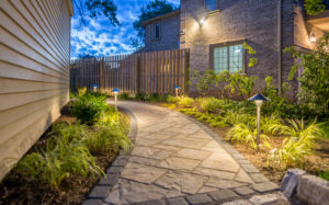 Lighted walkway