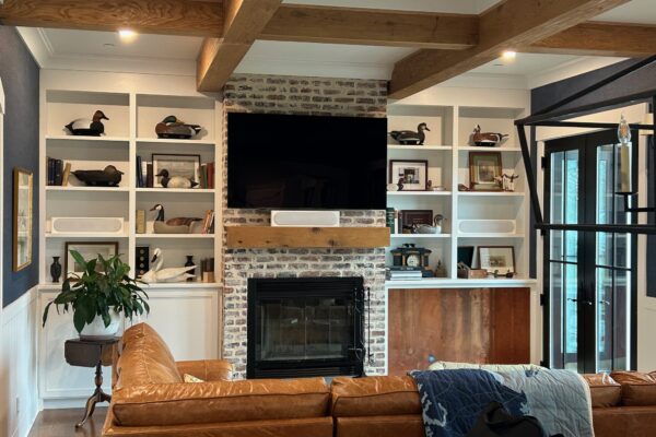 Television with Surround Sound Speakers