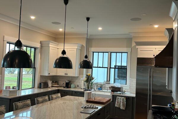 Kitchen ceiling speakers