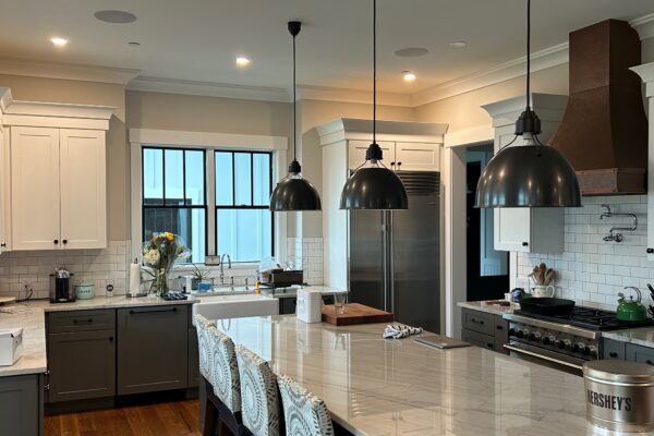 Kitchen in-ceiling speakers
