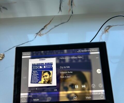 Kitchen touchscreen