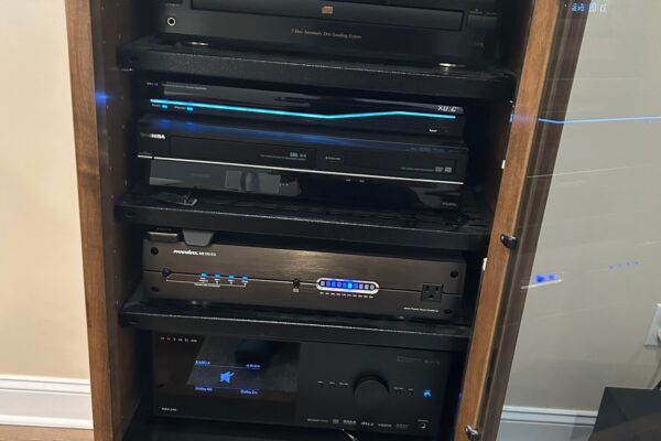 Open equipment rack